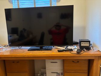 Game cube with tv