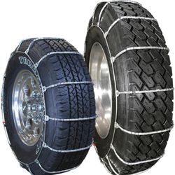 Laclede 2019 Light, Heavy and Wide Base Truck Cable Tire Chain Set, Heavy and Wide Base Truck Cable Tire Chain Set, 12.12 in Inside Length