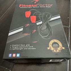 FitnessFactor Featherlight Speed Jump Rope