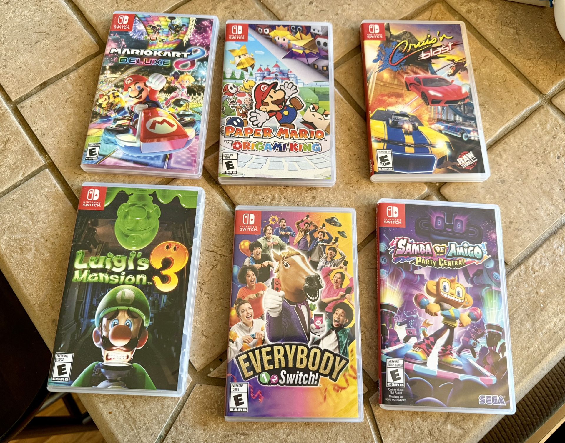 Nintendo Switch Games 🤩 Mario And Etc