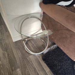 Glass Side Tables 