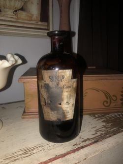 Antique Apothecary Medicine Bottle
