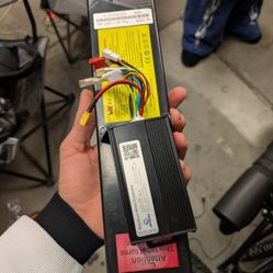 Electric Scooter Controller And Battery