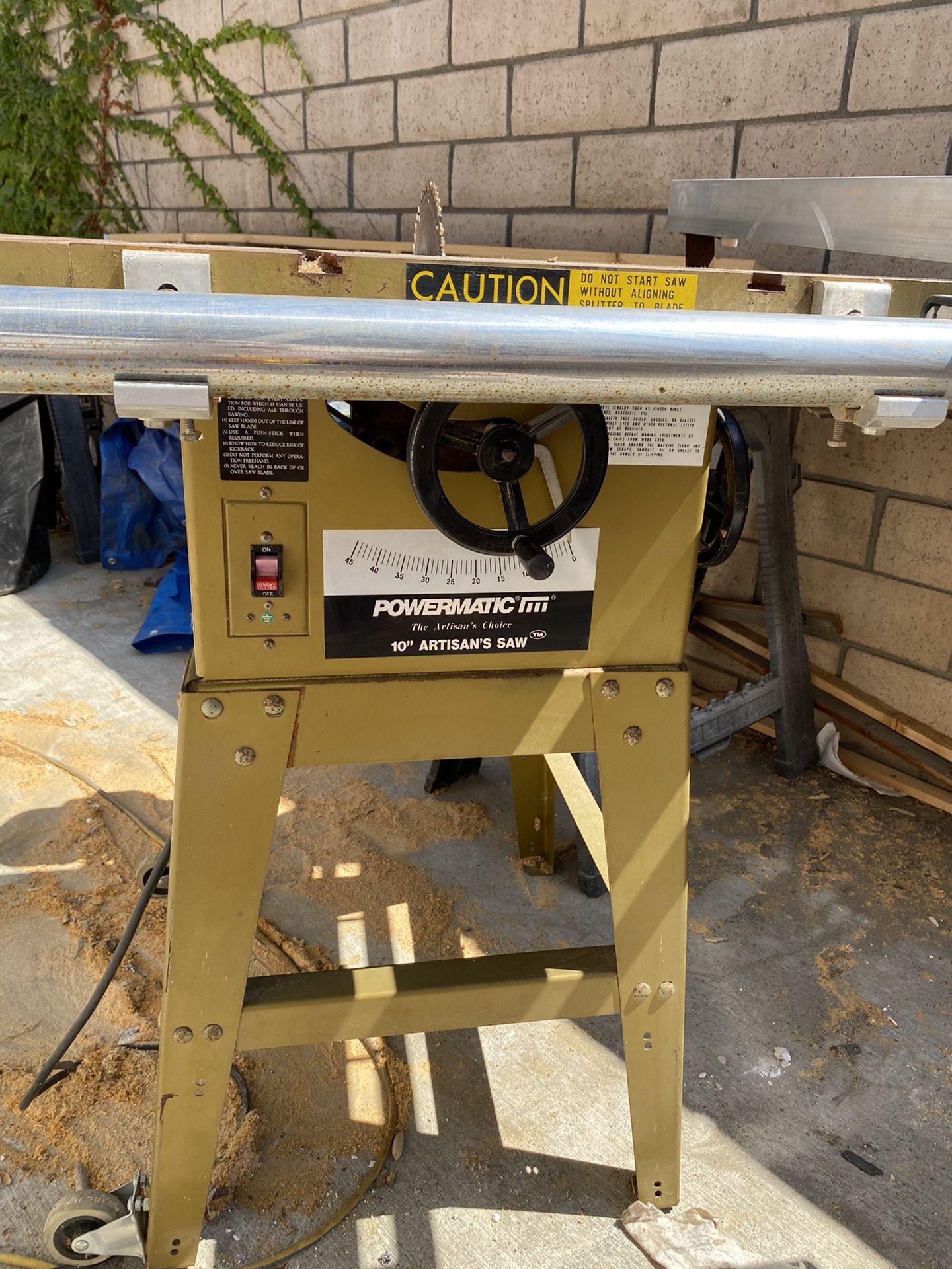 10” Powermatic Artisan Table Saw Model 63