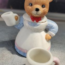 Teddy Bear Mini Tea Set