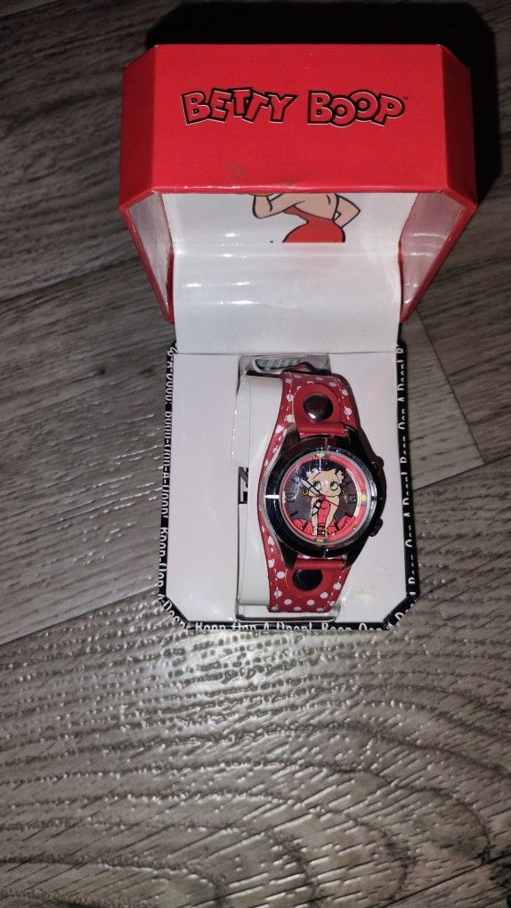 Betty Boop Watch Never Opened 