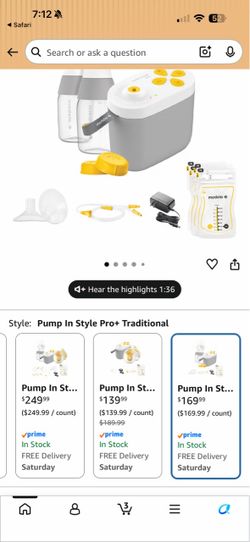 Medela breast pump Max Flow