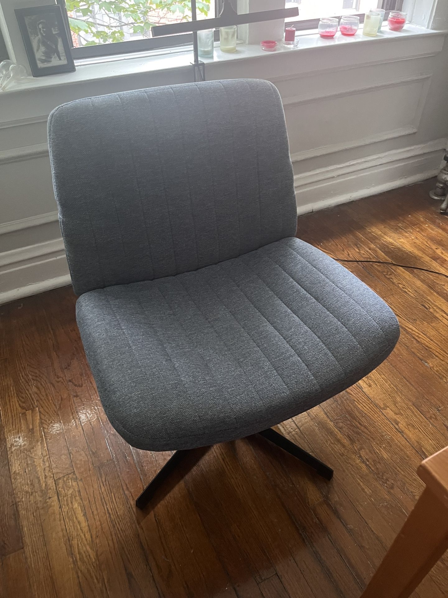Study Chair With Cover And Back Cushion