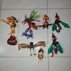 Transformers Beast Wars Transmetals Parts Lot
