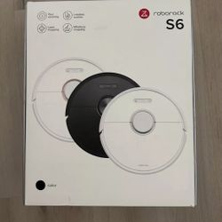 Roborock S6 Robot Vacuum and Mop Wi-Fi Connected White