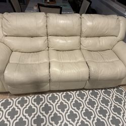  Leather Sofa – Recliner Cable Needs Repair