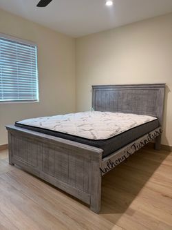 Queen Bed And Mattress