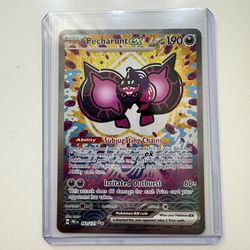 Pecharunt ex 163 SIR Pokémon Prismatic Evolution