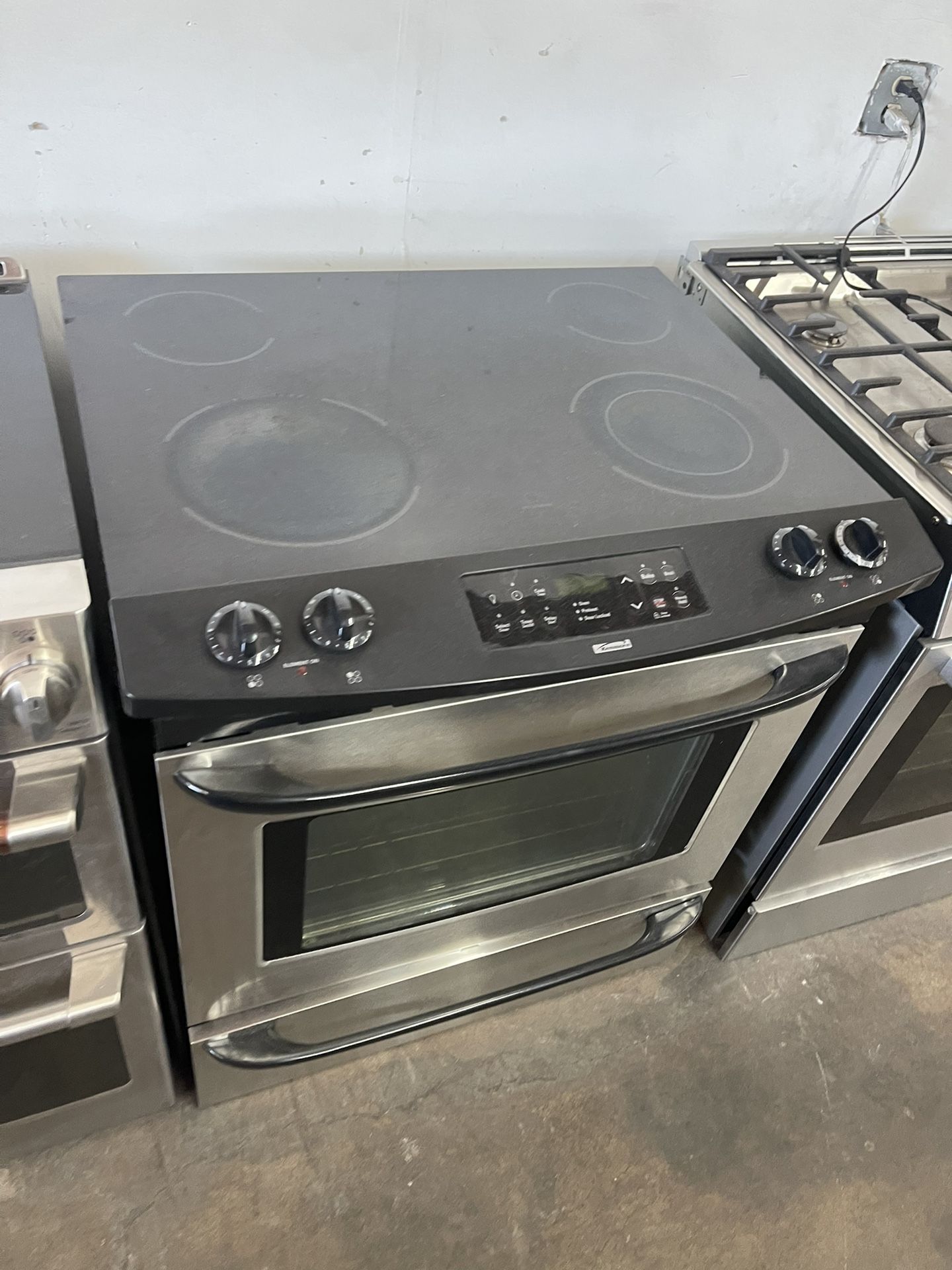 Kenmore Slide In Electric Range