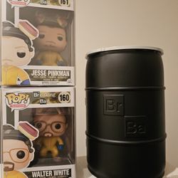 Breaking Bad Blu Ray Collection w/ Funko Pops