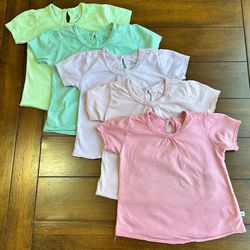 Honest Baby 5 Pack Bundle Rainbow Shirts | Size 3T
