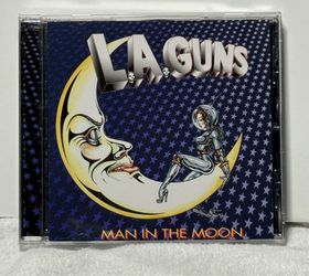 L.A. Guns: Man in the Moon CD 2001 Spitfire Records Hard Rock Glam Metal Album