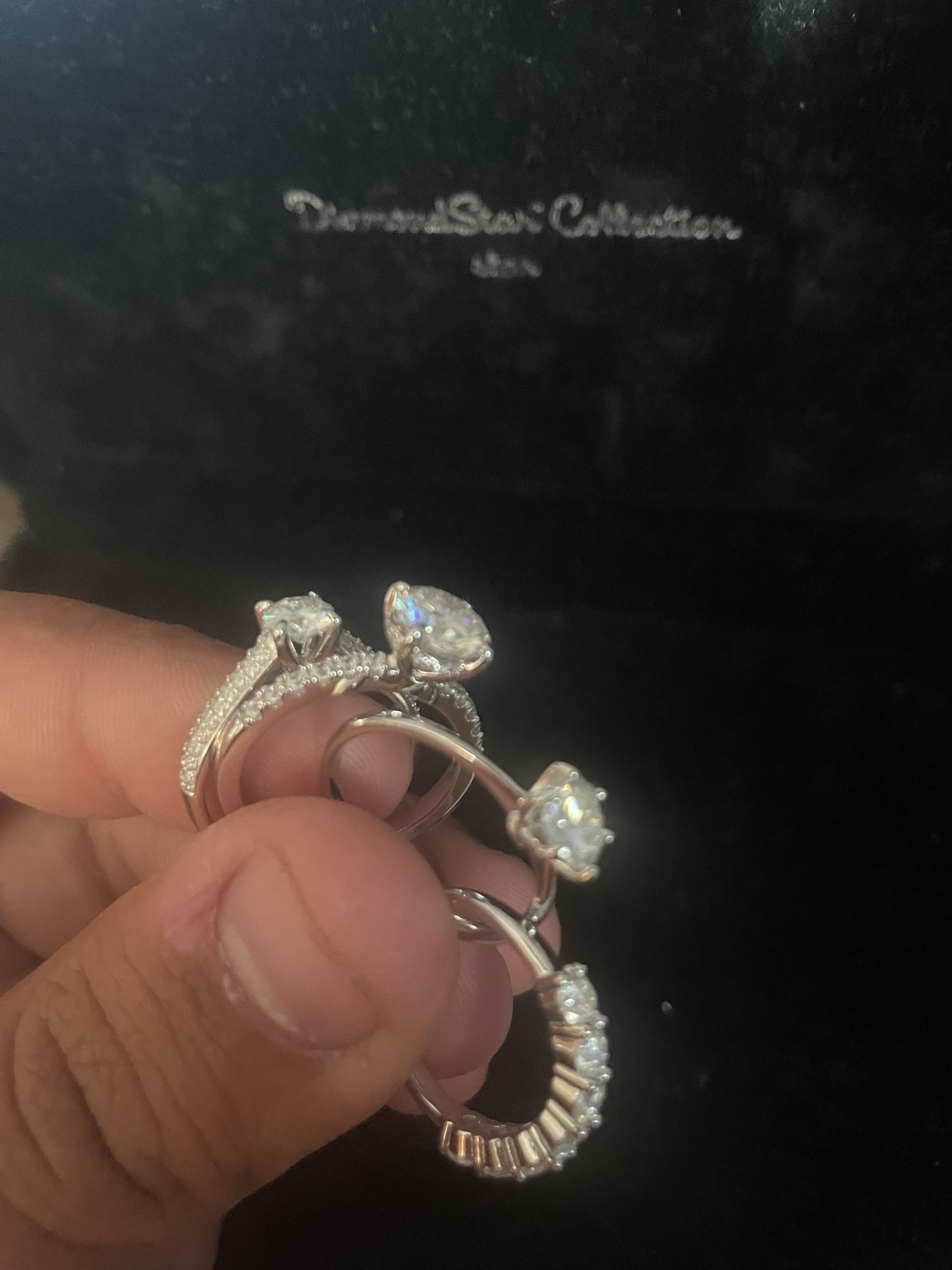 Moissanite Rings