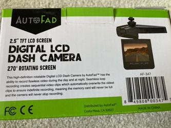 Digital LCD Dash Camera—Brand New