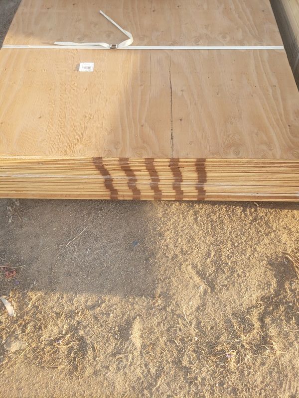 3/4" 4x8 CDX plywood. NEW (20 per sheet) for Sale in Riverside, CA