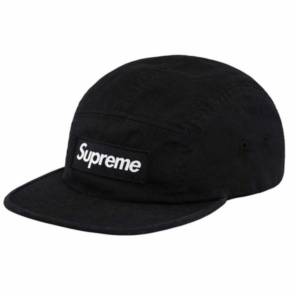 Supreme Hat Military Camp Cap Black Box Logo for Sale in Chicago, IL -  OfferUp