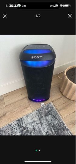 Sony XV500 X-Series Party Speaker Wireless in Black