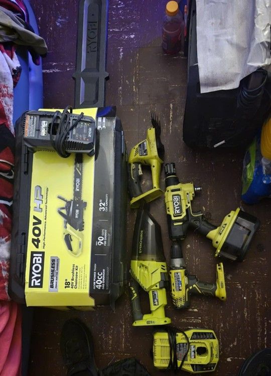 Ryobi 40V Tool Bundle 