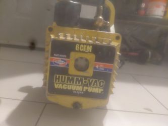 Uniweld Humm-Vac 6 CFM Vacuum Pump