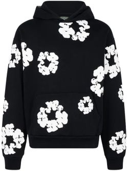 DENIM TEARS THE COTTON WREATH SWEATSHIRT 'POWDER Black