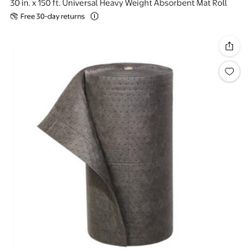 30 in. x 150 ft. Universal Heavy Weight Absorbent Mat Roll