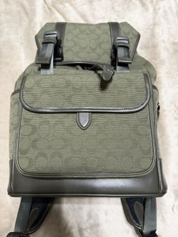 Coach League Flap Backpack