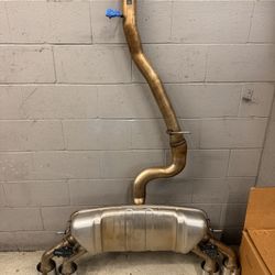 MK8 Golf R Exhaust With Valves 