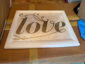 Framed Love Wall Art Print
