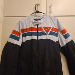 2 JACKETS - REV'IT! & Dainese Motorcycle Riding Jackets w/ Armor