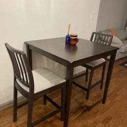 IKEA Dining Room Table And 2 Chairs 