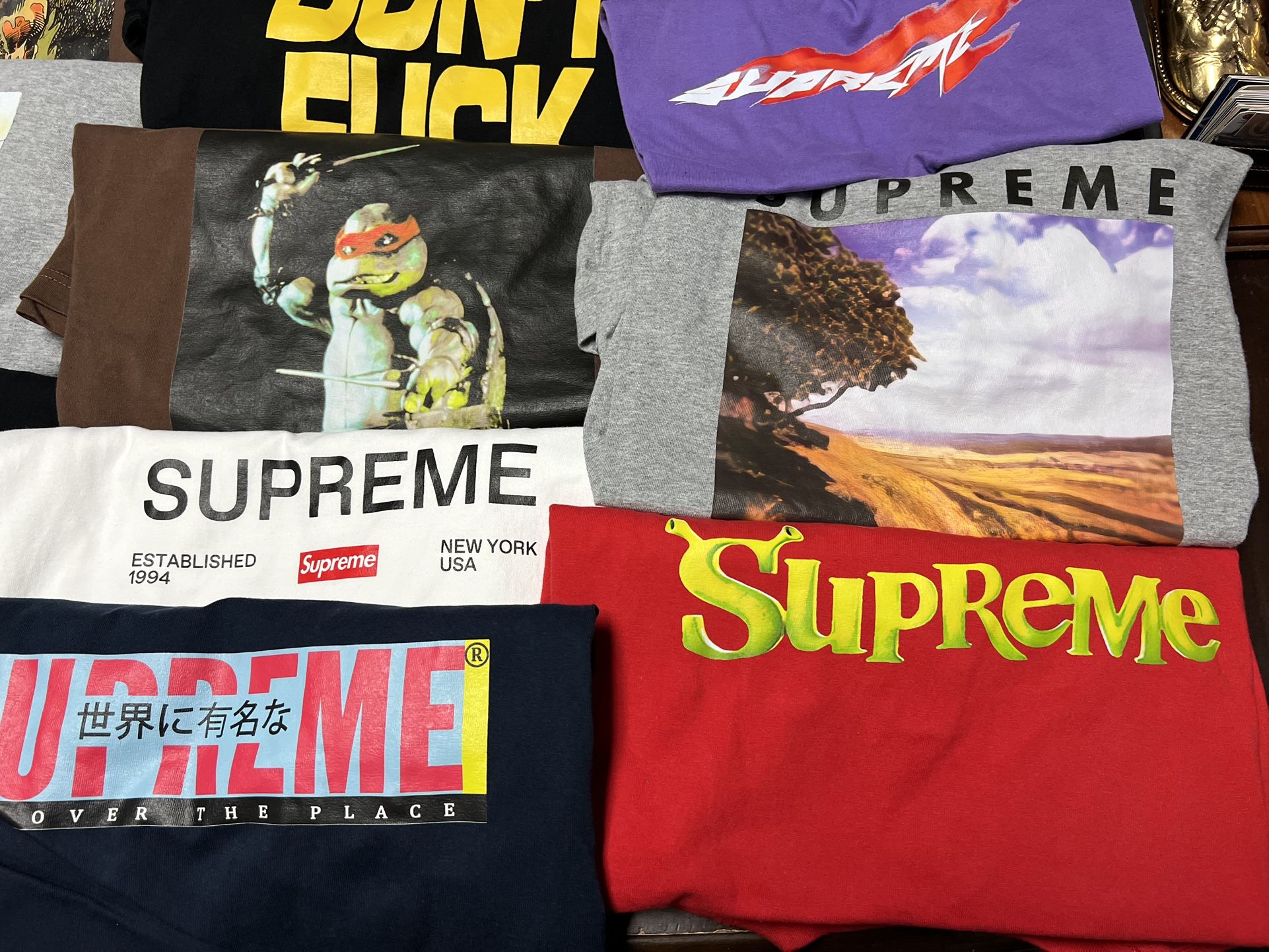 Supreme Shirts Size XL