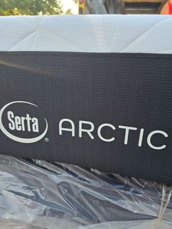 King size serta memory foam matress 15 inch  with Boxpring free Delivery