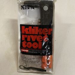 Kliker Rivet Tool
