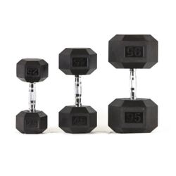 New Dumbbells Have All Sets And Size Starting At 5lb To 100lb
