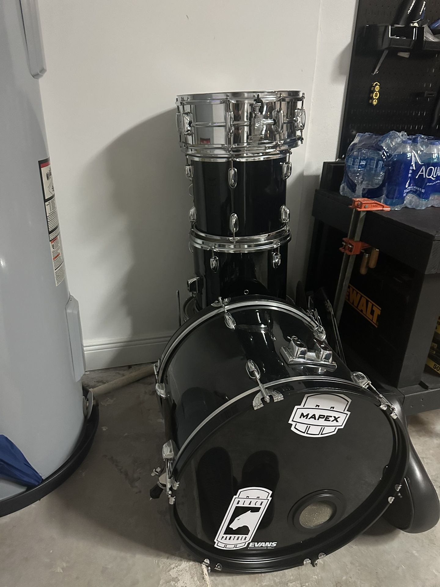 Mapex Black Panther 5 Piece Drum Set