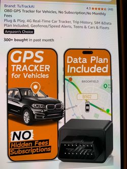 TuTrackAI OBD GPS Tracker for Vehicles