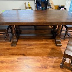 Living Spaces Dining Room Table 