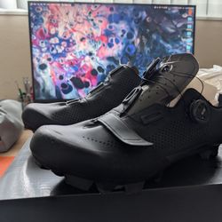 Lightly Used Fizik Terra X5 MTB Shoes Size EUR 44