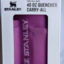 Stanley The All Day 40OZ Quencher Carry All Fuchsia In Hand Fast Ship No Cup New