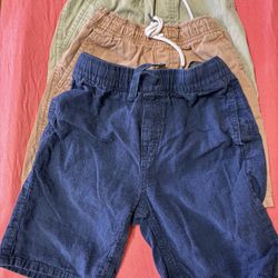 Grab bag 3 Pairs Of Boys shorts Size6