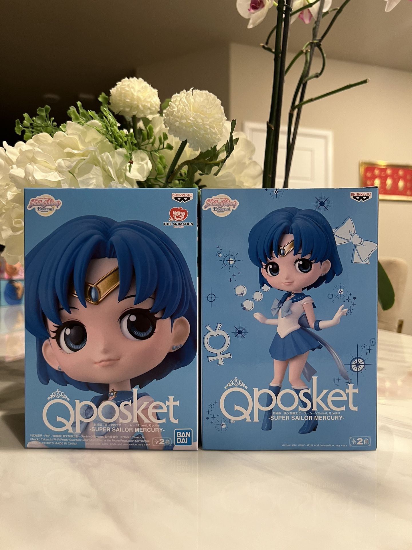 Qposket Super Sailor Moon Mercury Figurine