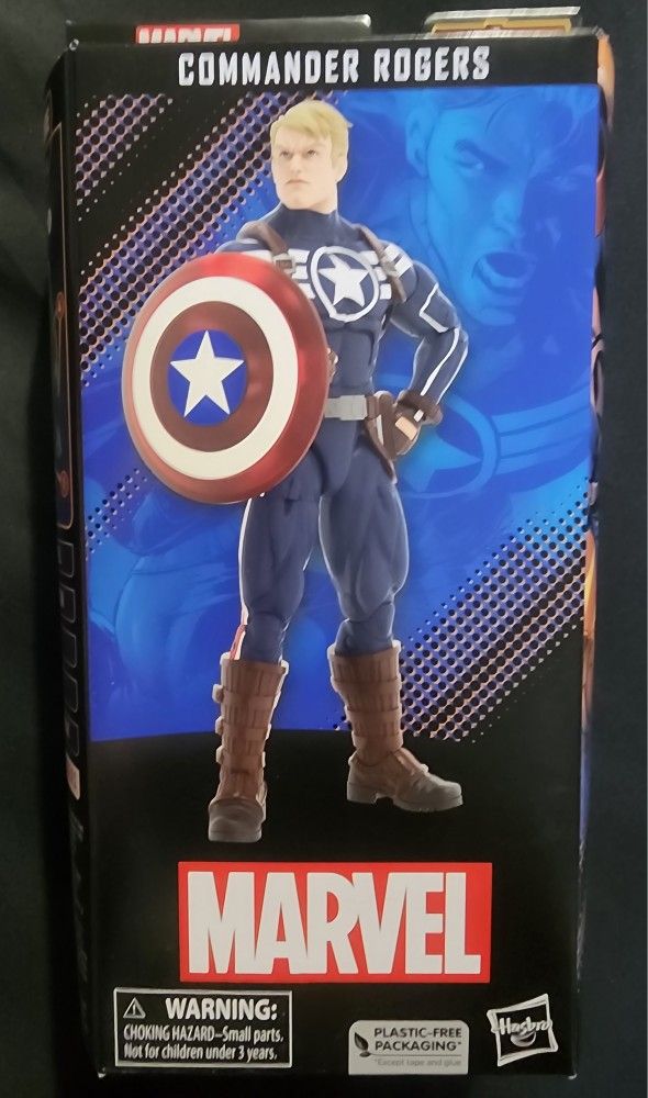 Marvel Legends Commander Rogers Action Figure