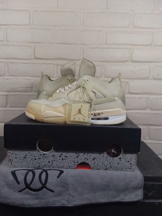 Jordan 4 Off White Size 11 Mens