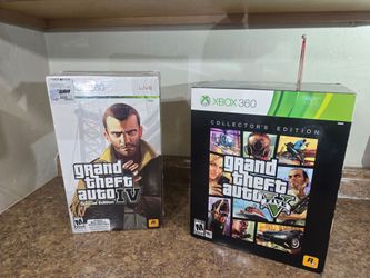 💥Grand Theft Auto 4&5  Sealed Collectors Edition💥