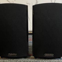 Definitive ProMonitor 600 Speaker Pair In EX. COND.
